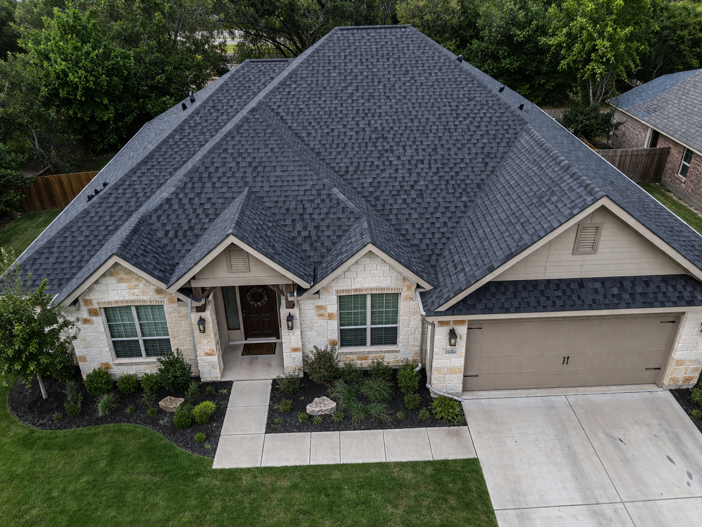 Professional roofing installation